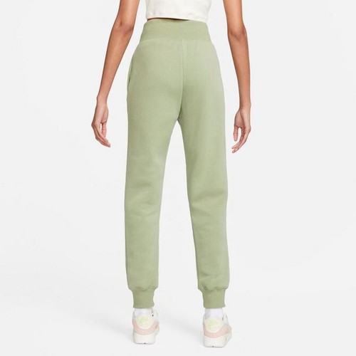 NIKE NEW Womens Sportswear Phoenix Fleece High-Waist DQ5688-386/Oil Green/Black - Picture 2 of 14