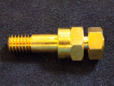 GM LONG BATTERY SIDE POST ADAPTER GOLD POSITIVE NEGATIVE CONNECTOR GM38L