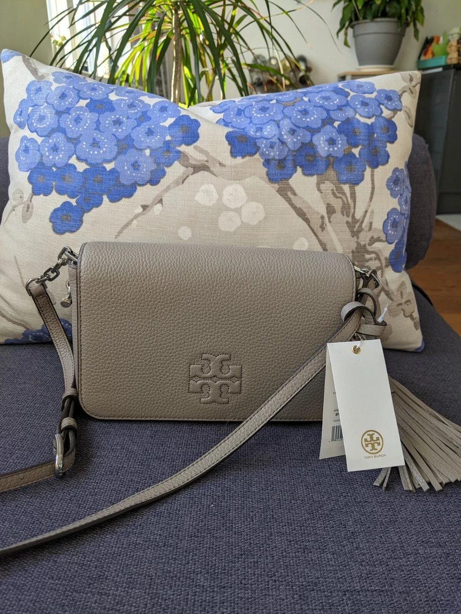 Tory Burch, Bags, Brand New Tory Burch Thea Mini Bag Gray