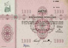 Josef Manner AG 1956 Wiedeń Austria Napoli Gentorfer Walde Candita 1000 ÖS