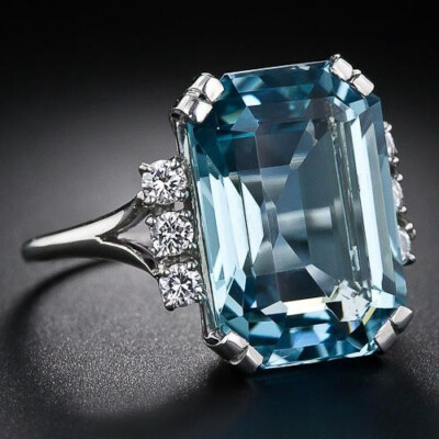 Fashion Women 925 Silver Filled Ring Cubic Zircon Wedding Party Rings Sz 6-10
