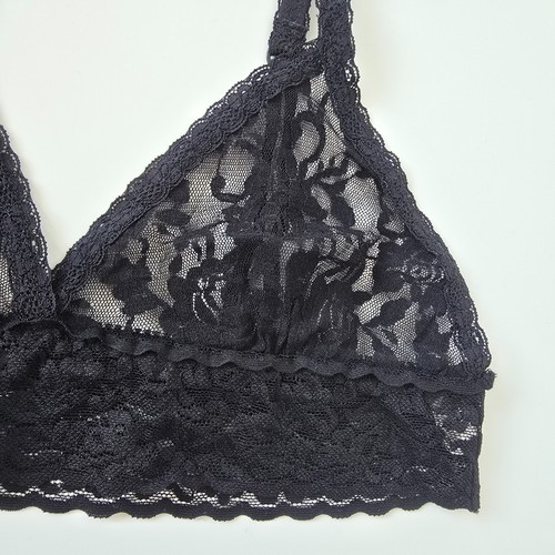 IMPRESIONANTE CONJUNTO SUJETADOR BRALET TANGA MUJER ALL SAINTS REGALIA ENCAJE NEGRO 12 M VINTAGE - Imagen 10 de 23