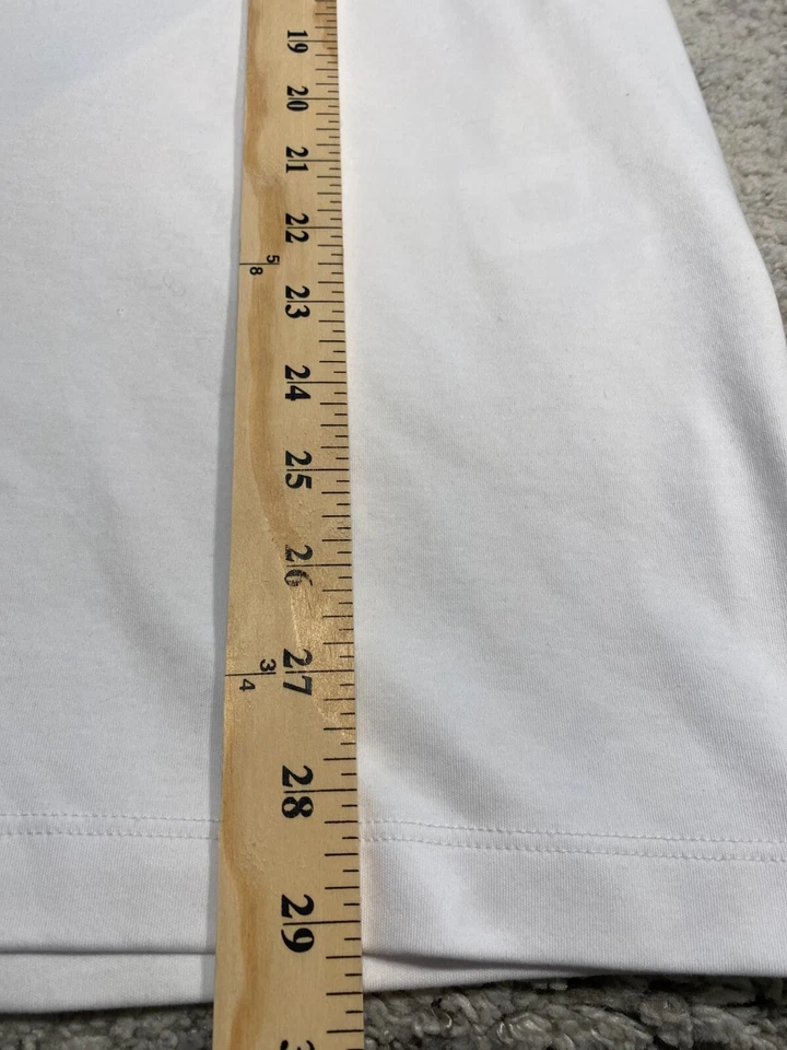 Karl Lagerfeld Paris T-shirt Mens Extra Large White Graphic Round Neck Pullover - Image 4 of 4