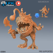Anglerfish Folk A Epic Miniatures RPG D D Pathfinder Wargaming