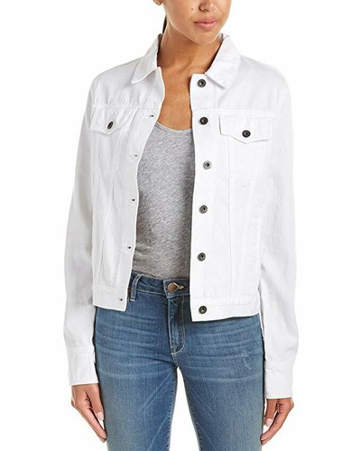 white denim jean jacket 