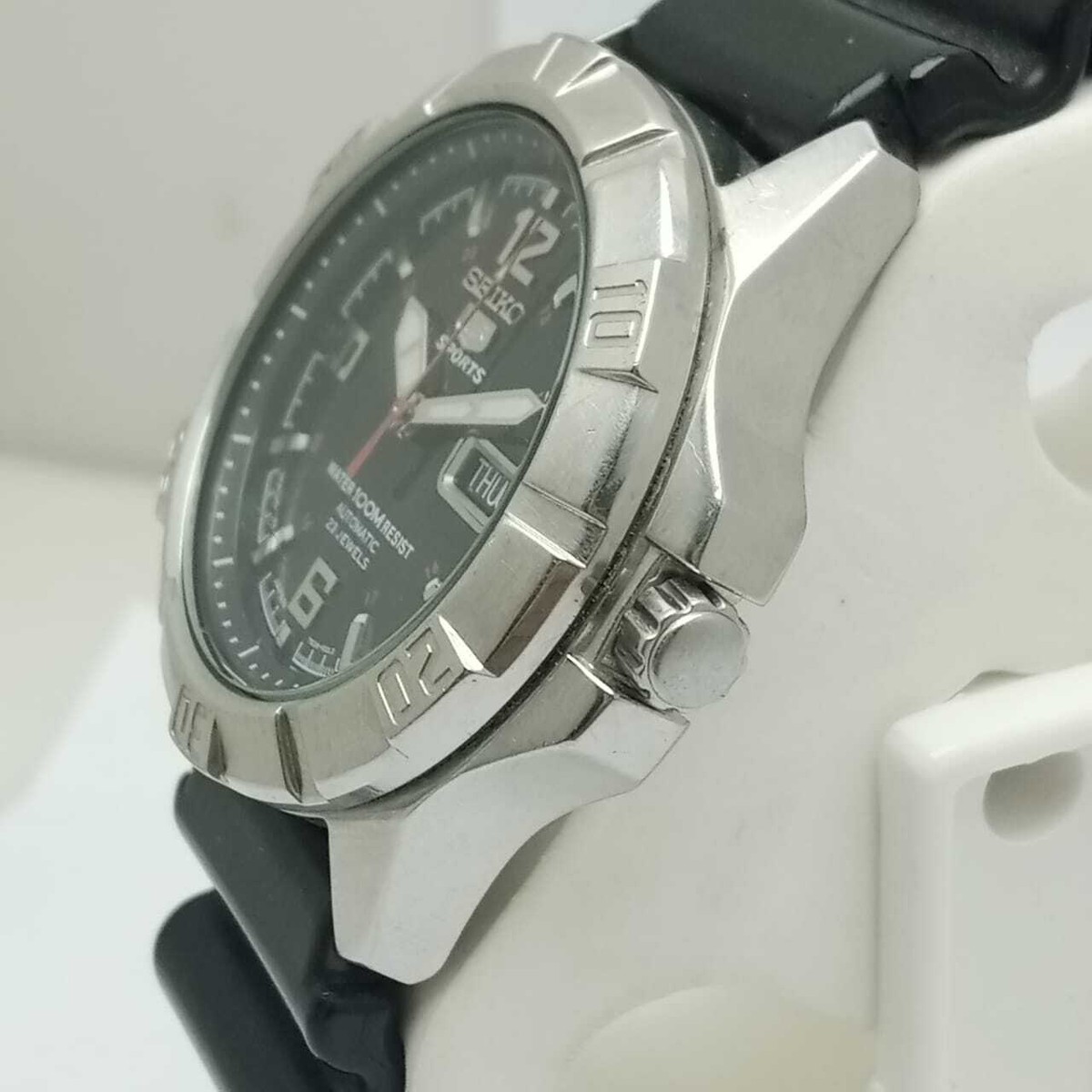 SEIKO 5 Automatic Sports 7S36-01Y0 Day/Date Vintage Men's