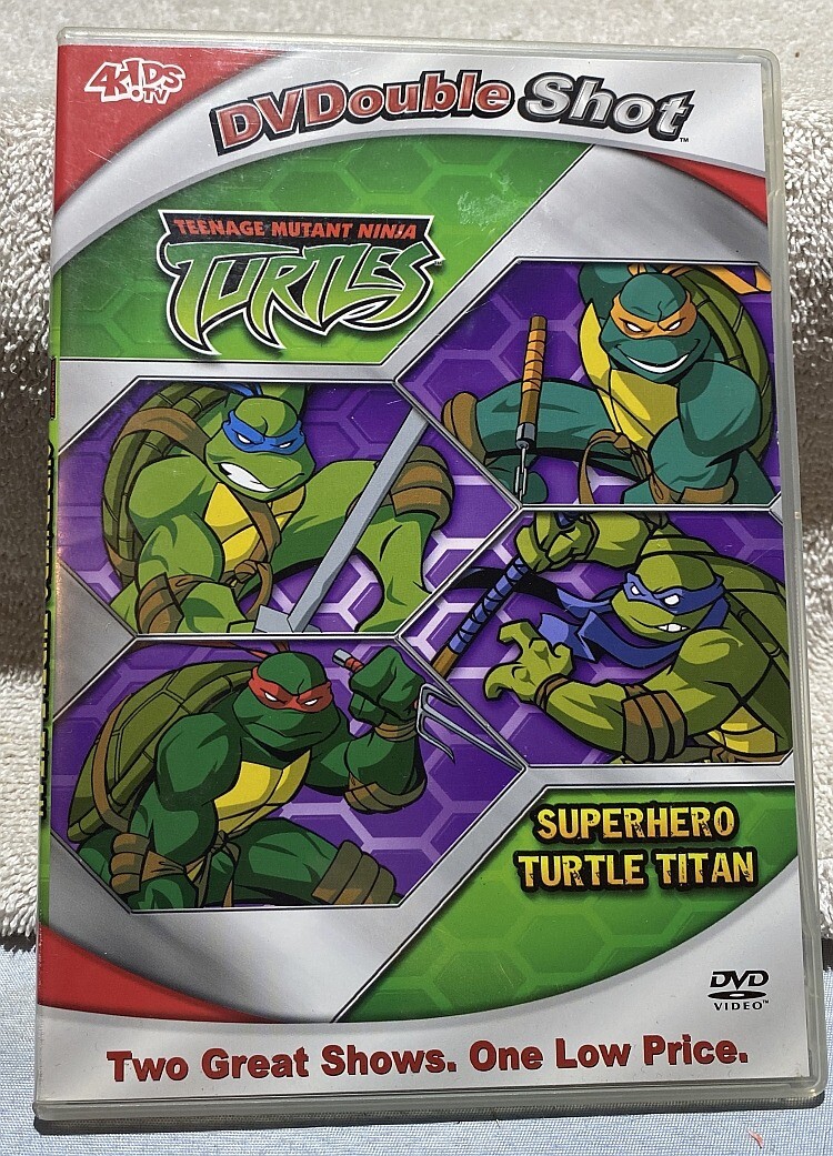 ダダ•ダソ•ダソミアンDVD Teenage Mutant Ninja Turtles DVDouble Shot 2005 DVD 4Kids TV
