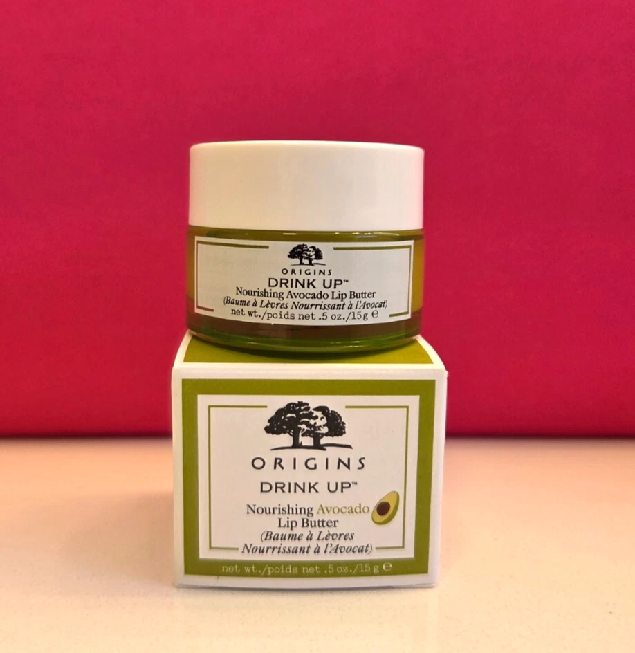 Origins пить вверх питательный авокадо масло для губ 0,5 унций новый в коробке - Изображение 2 из 4