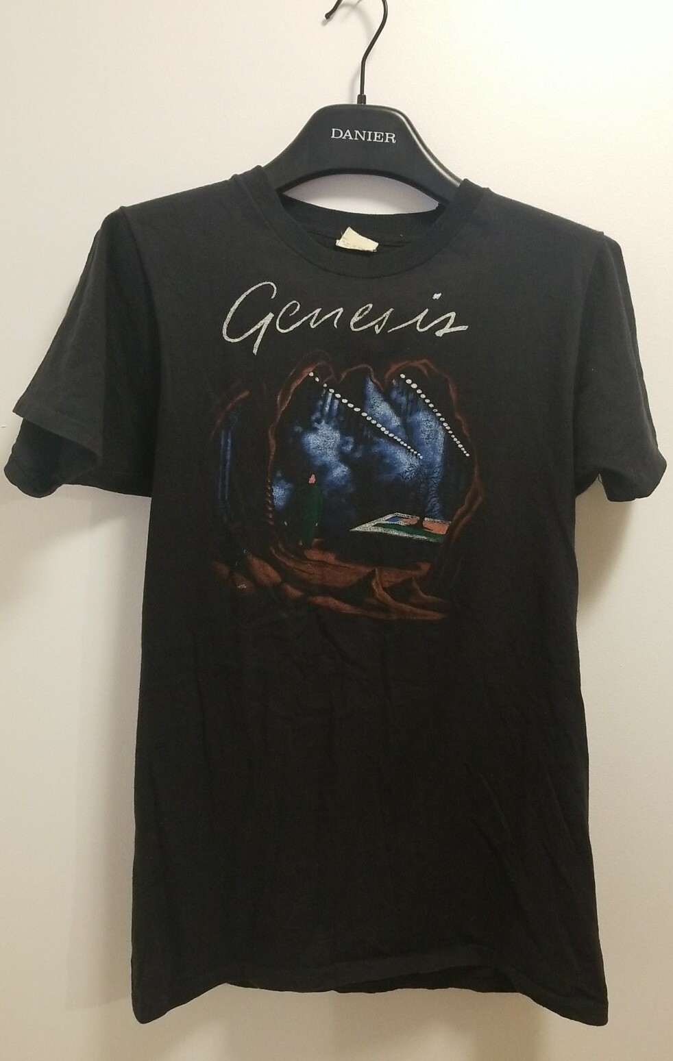 T-shirt Ufficiale Queen – Logo Sfumato Bohemian Rhapsody – Taglia Large – Maglietta Rock Per Fan