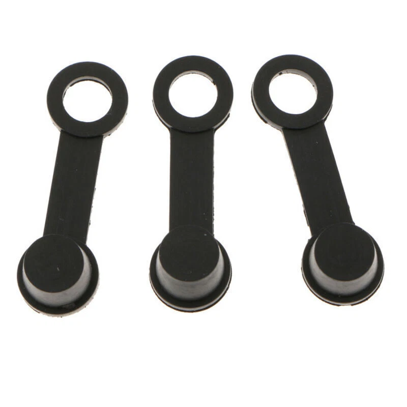 Tapas de goma de tornillo universales de 8 mm para pinzas de freno de válvula de purga cilindros esclavos Foto 2 de 4