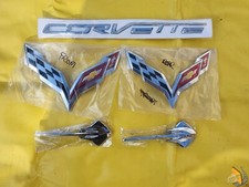 Covette C7 emblemas nuevos en cromo - fabricado en plástico cromado recubierto