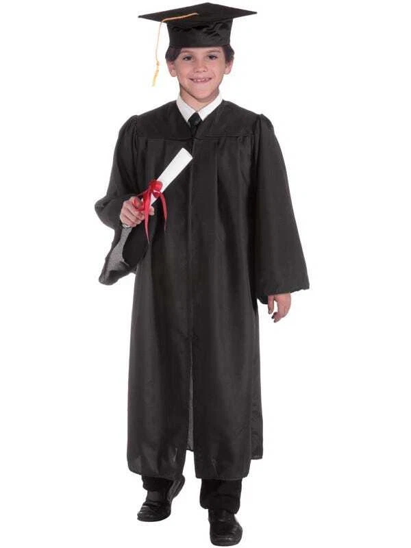 CK1548 Graduation Robe Gown Child Boy Girl School Kindergarten Nursery Costume - image 4 of 4