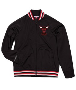 mitchell ness bulls jacket