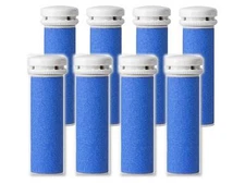  8 Extra Coarse Pedicure Refill Rollers Comp/w Emjoi Micro-Pedi Callus Remover