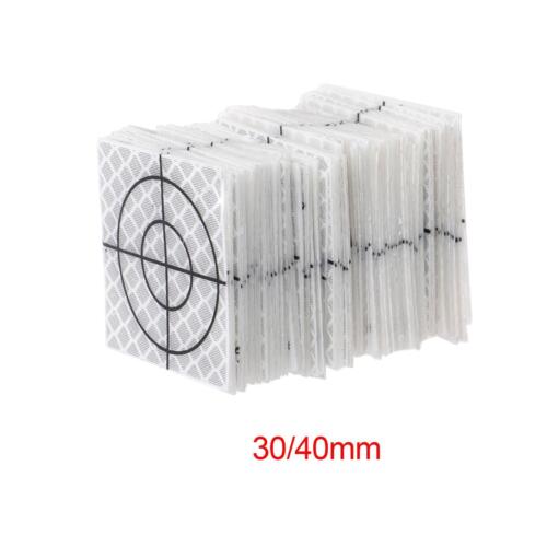 100 Pieces Reflective Adhesive Target Sheets for Building Construction - Picture 1 of 26