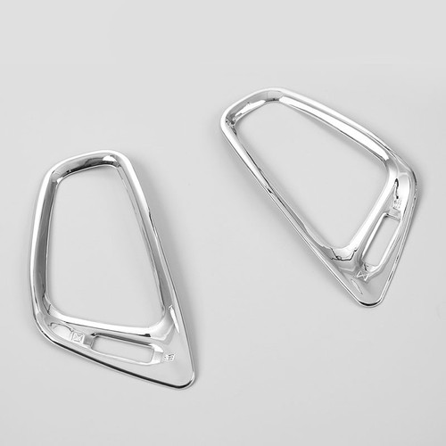 Center Console Air Vent Cover Ring Trim Frame Decor Chrome For Jeep Compass 17+ - Picture 9 of 10