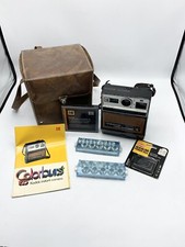 1978 Vintage Kodak Colorburst 100 Instant Polaroid Camera w case and Manual