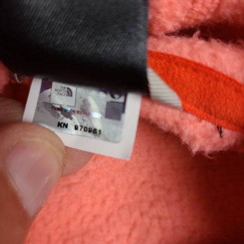 The North Face Crescent Sunshine Hoodie Orange Striped Size Size Large - Picture 11 of 11