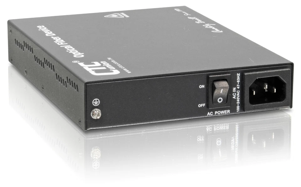 FRM220-FOM04 4T1/E1 to fiber multiplexer with Ethernet, SFP slot & AC&DC power - Image 2 of 2