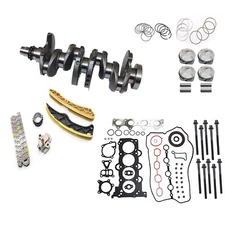 For Hyundai Kia 1.6L Engine Rebuild Kit-Crankshaft Bolt Piston Gasket Timing Kit