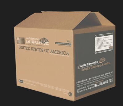 balikbayan box, heavy duty, double ply, 24