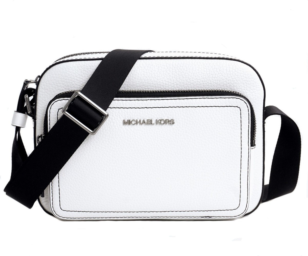 Camera Bag Michael Kors White Logo Purse Michael Michael Kors Jet