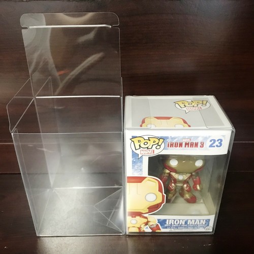 Lot 5 10 20 30 40 50 Funko Pop 0.5mm Heavy Duty Protector Case for 4" Vinyl - Picture 7 of 13
