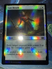 Last Breath Double Masters 2022 Foil