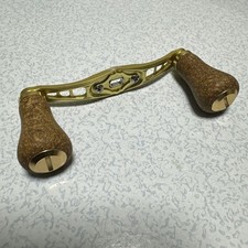 HEIGHTEN 92mm aluminum handle & cork knob gold