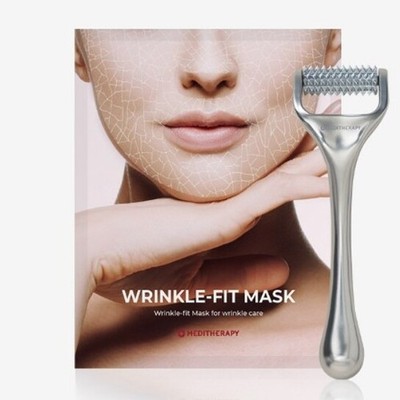 MEDITHERAPY Wrinkle Fit Gesichtsmaske 18g Nadel K-Beauty K-Drama Made in Korea