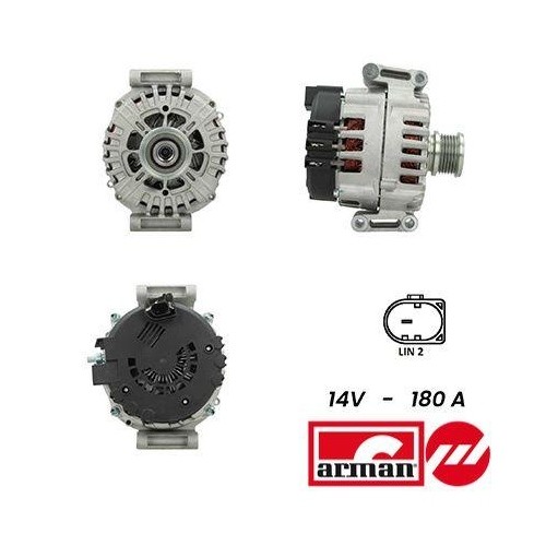 Alternateur Sidat A12VA0048AS haute performance pour Mercedes Benz