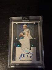 2022 Panini One Lone Star Autographs Aaron Rodgers #97 Blue /15 (AU)