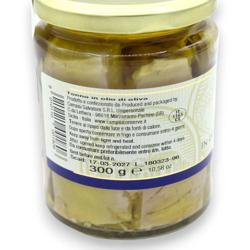 Thon Sicile En Huile D 'ol Tva, 300g - Photo 3 sur 4