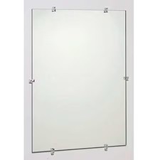 See All Industries G1218 12 In "H X 18 In "W, Frameless Mirror