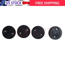 4Pcs Shaft Dia 38mm Car Lift Rubber Tray Heightening Feet Plus High Leg Pads