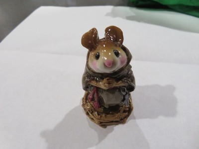 Wee Forest Folk Mouse Friar Tuck Monk AP Excellent 1980's More Listed