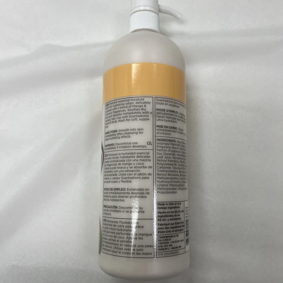 CND Scentsations Hand and Body Lotion - Mango and Coconut, 31oz - Image 3 of 3