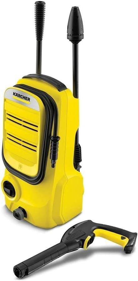 Compact K2 Pressure Washer - Effortless Outdoor Cleaning, Dirt Blaster Included