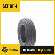 Set Of 4 Used 19565r15 Yokohama Yk-gtx 91h - 9.5-10.532 Set Of 4 Used 19565r15 Yokohama Yk-gtx 91h - 9.5-10.532