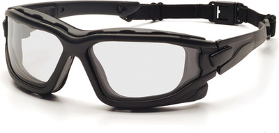 I-Force Sporty Dual Pane Anti-Fog Goggle, Black Frame/Clear Anti-Fog Lens