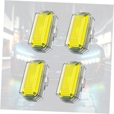 Wireless LED Strobe Light Kit - 4PCS USB Rechargeable Emergency Flashing 4 PCS