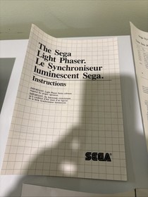 Sega Master System Console Complete in Box CIB - Tested & Works With 5 Games