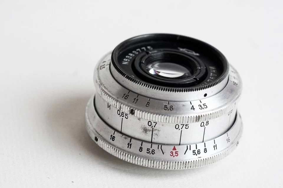 Objectif Industar-50 50mm f3,5 KMZ monture M39 - Photo 2/4