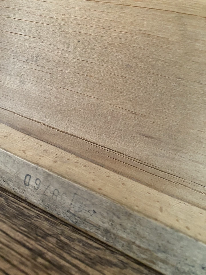 Sillas modernistas de madera contrachapada, par (2) Alemania años 60 Foto 4 de 4