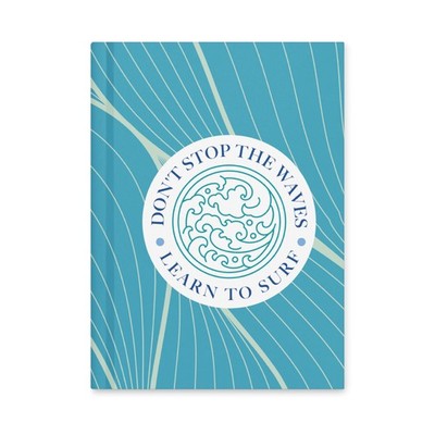 Don't Stop The Waves, CW Design, Matte Hardcover Journal