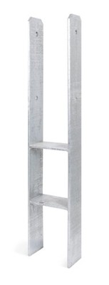 Alberts H-Anker Pfostenträger Carport Pfostenschuh H-Träger feuerverzinkt 800 mm