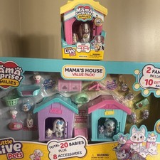 Little Live Pets Mama Surprise Families Value Pack  Extra Family Live Pet Lot