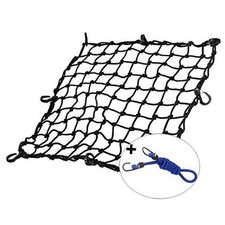 Cargo Net, Bungee net with 8 Hooks, Small Cargo net Stretches to 42" 20" x 20"