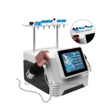 2025 Dual Wave 10 Bar Shockwave Therapy Machine Muscle Pain Relief ED Treatment