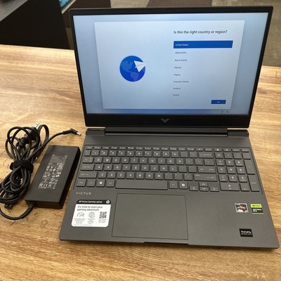 HP Victus 15.6'' Gaming Laptop AMD Ryzen 7 7445H 16GB 512GB RTX 3050 Windows 11